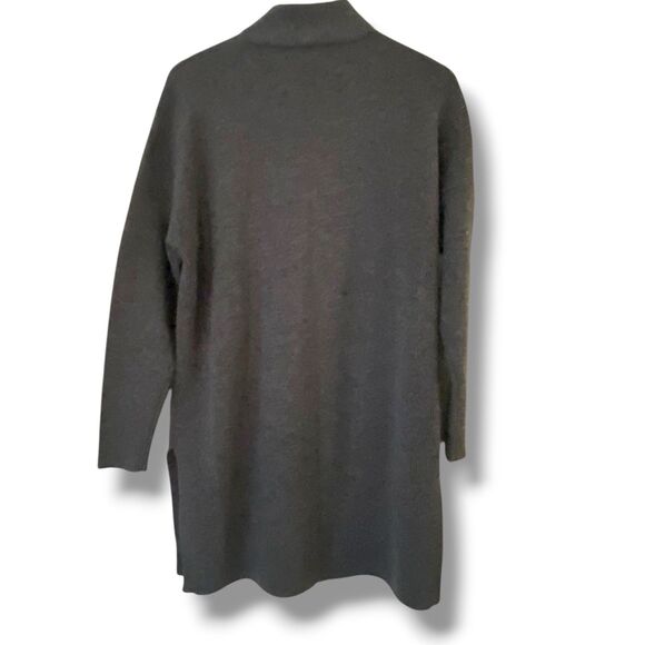 ATHLETA Spirit Wool Cashmere Wrap Cozy Sweater Cardigan Small Gray Pockets Cozy - Picture 6 of 11